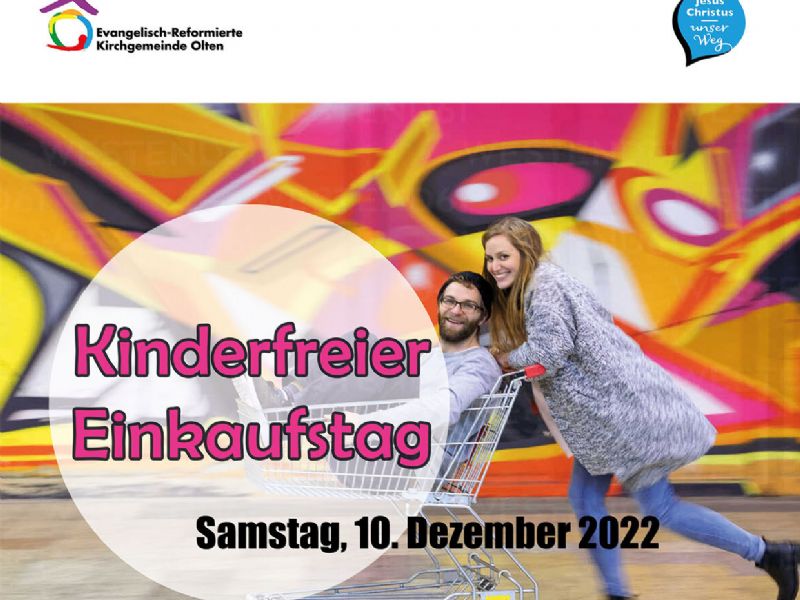 Kinderfreier Einkaufstag 2022